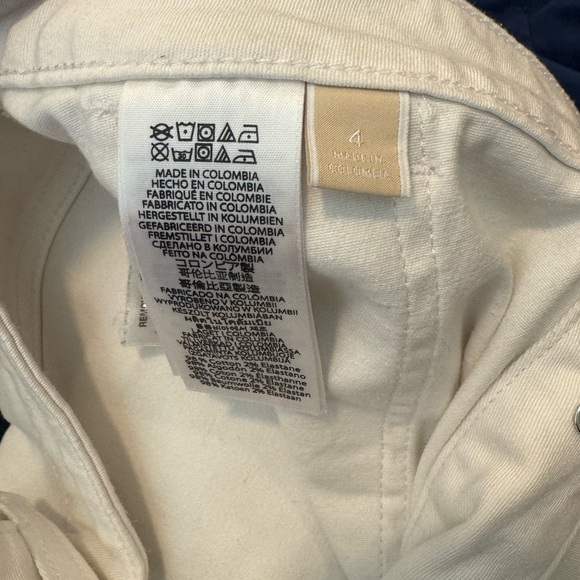 Michael Kors White Button Up High Waisted Skirt - Picture 2 of 6